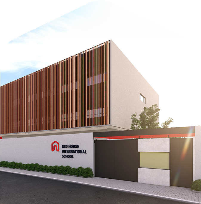 Foto da fachada da escola