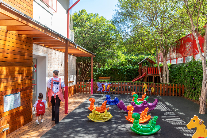 Early Years playground at Red House Pacaembu Campus – An IB-certified school located in São Paulo’s Central Zone
