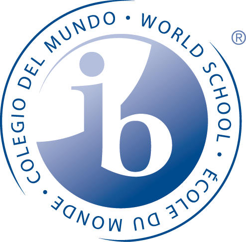 Logotipo do IB (International Baccalaureate), certificação internacional oferecida pela RED HOUSE